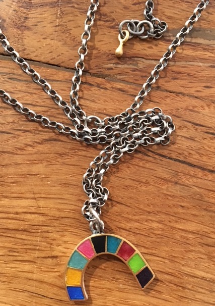 9 Colour Rainbow Necklace